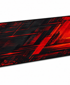 Custom Esports Mouse Pad | Wholesale Gaming Desk Mat | Black Red | Apparels Bridge