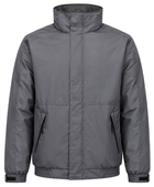 Insulated Workwear Jacket – Low MOQ B2B Waterproof Outerwear in Grey