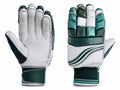Custom White Green Cricket Batting Gloves – Wholesale Club Cricket Gear