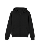 School Full Zip Hoodie Black | B2B Low MOQ Wholesale