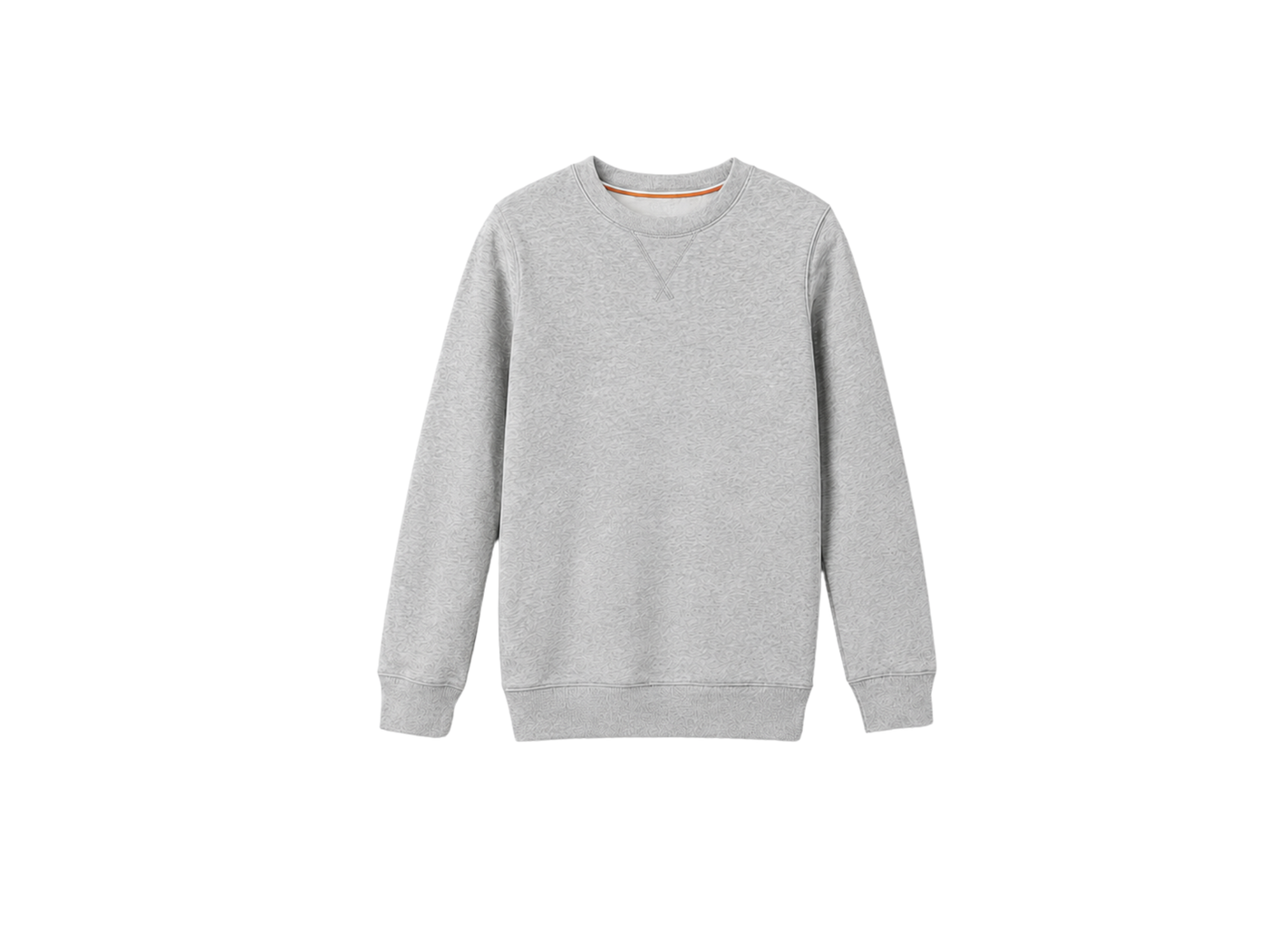 School Crewneck Sweatshirt Light Grey | B2B Low MOQ Wholesale