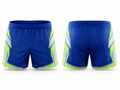 Blue Custom Rugby Shorts – Wholesale Bulk Team Kit, Low MOQ, B2B Performance Apparel