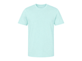 Custom Workwear T-Shirt – Low MOQ B2B Relaxed-Fit Uniform Tee in Light Blue