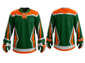 Green Custom Hockey Jersey – Wholesale Bulk Team Kit, Low MOQ, B2B Performance Apparel