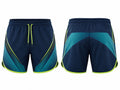 Navy, Teal & Lime Padel Shorts – Team Performance Sportswear, Wholesale Bulk, Low MOQ