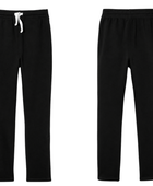 School Adaptive Fleece Sweatpant Black | B2B Low MOQ Wholesale