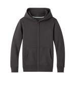 School Adaptive Fleece Hoodie Charcoal Grey | B2B Low MOQ Wholesale
