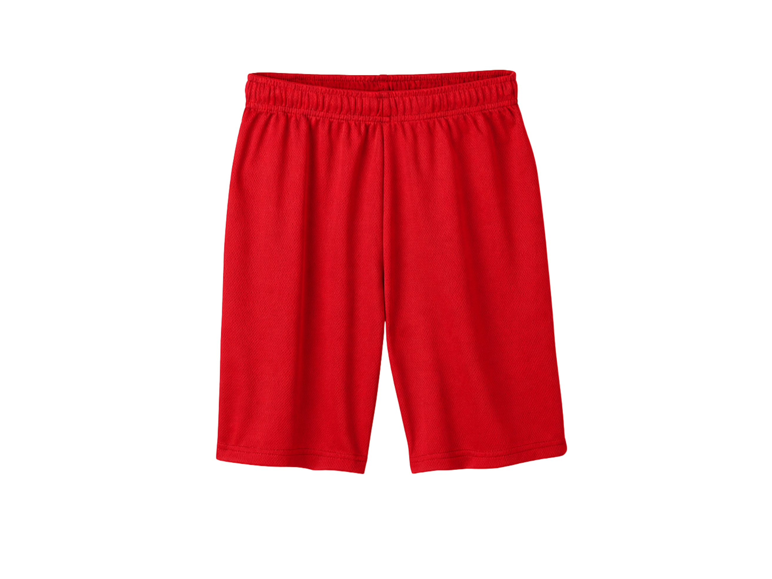 Custom School Uniform Mesh Shorts Red Low MOQ School Uniform Manufacturer