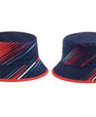 Custom Navy Red Cricket Bucket Hat – Wholesale Team Headwear for Clubs
