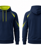 Custom Navy Lime Disc Golf Hoodie – Wholesale Team Apparel