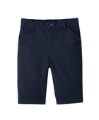 Custom Boys Navy Blue Stretch School Uniform Shorts B2B