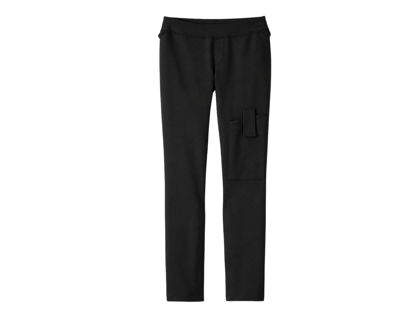 Custom Girls Black Skinny Cargo School Uniform Pants B2B