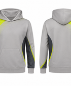 Custom Grey Lime Darts Hoodie – Wholesale Club Teamwear