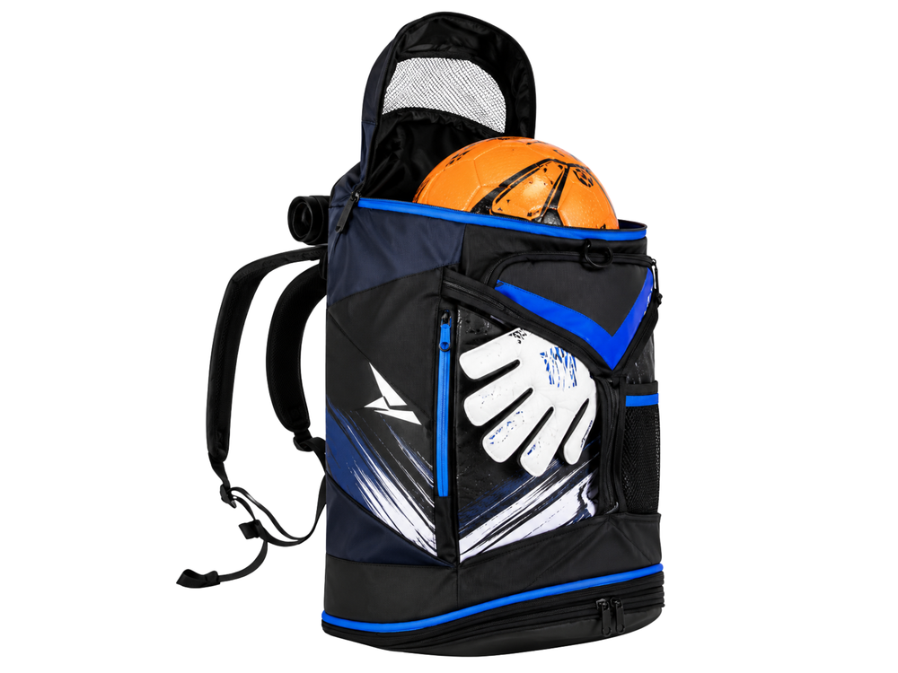 Custom Rugby Backpack | Wholesale Team Kit Bag for Clubs Schools and Bulk Orders front design preview