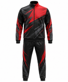 Custom Black Red Teqball Warm-Up Set – Wholesale Tracksuit