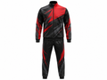 Custom Black Red Teqball Warm-Up Set – Wholesale Tracksuit