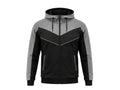 Custom Black & Grey Basketball Warmup Track Suit | Wholesale Team Jacket and Pants