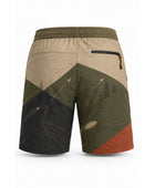 Beige, Olive & Orange Disc Golf Shorts – Team Performance Wear, Wholesale Bulk, Low MOQ