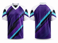 Custom Purple Soccer Fanwear Jersey | Wholesale Fundraising Team Shirt for Bulk Orders