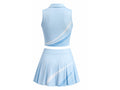 Light Blue Pickleball Uniform – Team Jersey & Shorts, Wholesale Bulk, Low MOQ