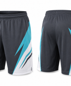 Black & Blue Custom Football Shorts – Wholesale Bulk Team Uniform, Low MOQ, B2B Performance Apparel