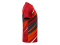 Custom Handball Training Shirt – Red Black Warmup Teamwear for Wholesale Sports Buyers