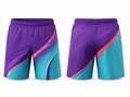 Purple Pink Aqua  Custom Swimming Jersey & Shorts Set – Swim Team Performance Kit Bulk / Wholesale