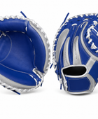 Custom Blue White Baseball Glove | Wholesale Team Fielding Glove for Bulk Orders
