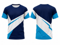 Navy White Blue Squash Jersey – Bulk Team Jersey, Low MOQ, Wholesale Performance Sportswear