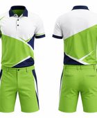 Lime Green Custom Golf Uniform – Wholesale Bulk Team Set, Low MOQ, B2B Performance Apparel