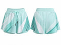 Aqua & White Pickleball Shorts – Team Performance Sportswear, Wholesale Bulk, Low MOQ