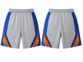 Gray & Blue Chase Tag Shorts – Bulk Activewear, Low MOQ, Wholesale Training & Lifestyle Shorts