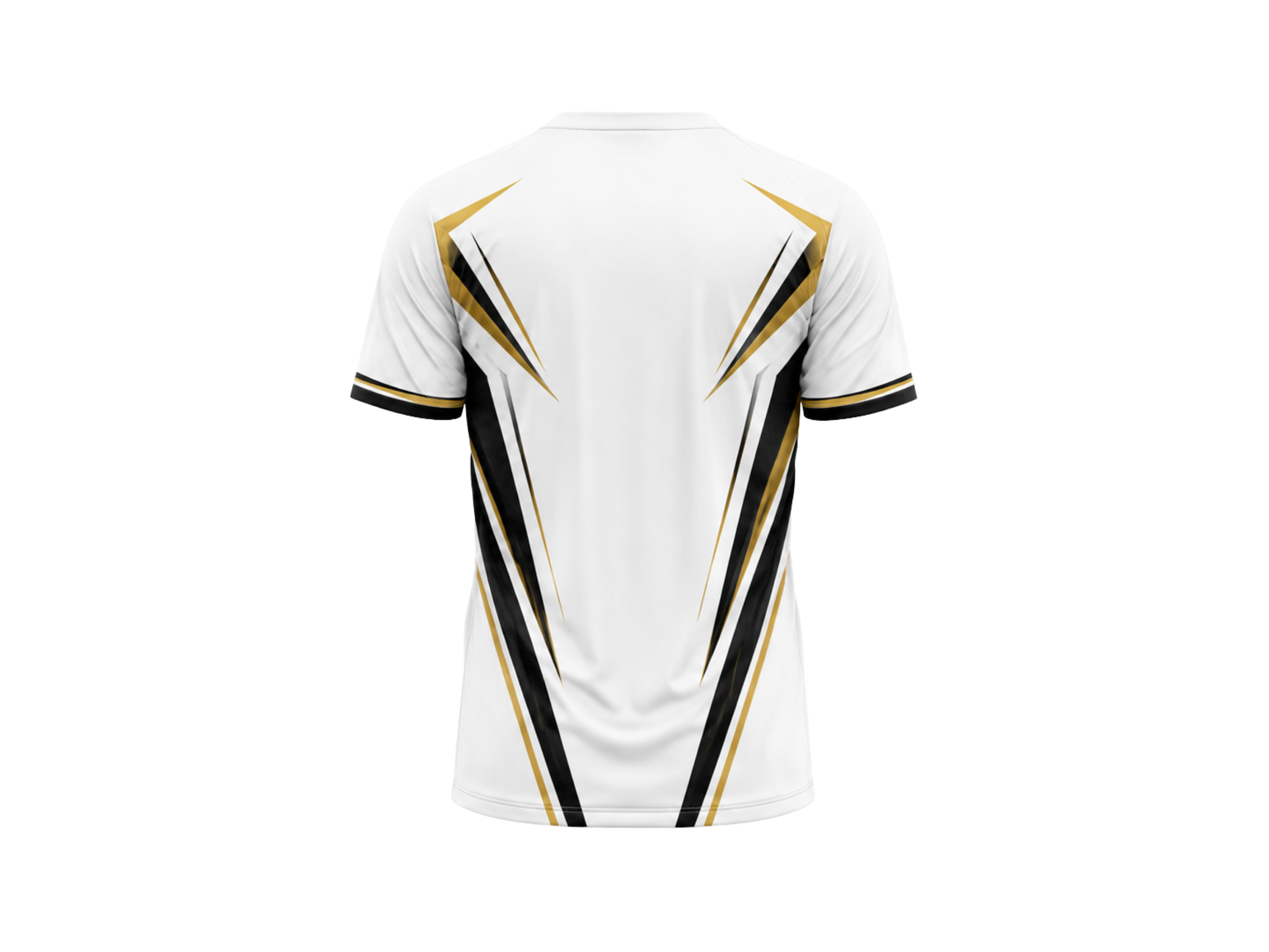 Custom Cornhole League T-Shirt – White Black Yellow Teamwear for Wholesale Buyers