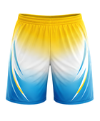 Custom Track & Field Shorts – Yellow Team Uniform, Wholesale, Low MOQ, Bulk Sportswear