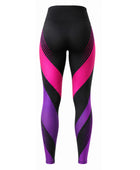 Custom Dance Team Leggings | Wholesale Dance Studio Performance Tights | Black Pink Purple | Apparels Bridge