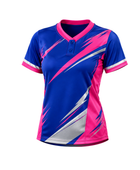 Blue & Pink Custom Softball Jersey – Wholesale Bulk Team Kit, Low MOQ, B2B Performance Apparel