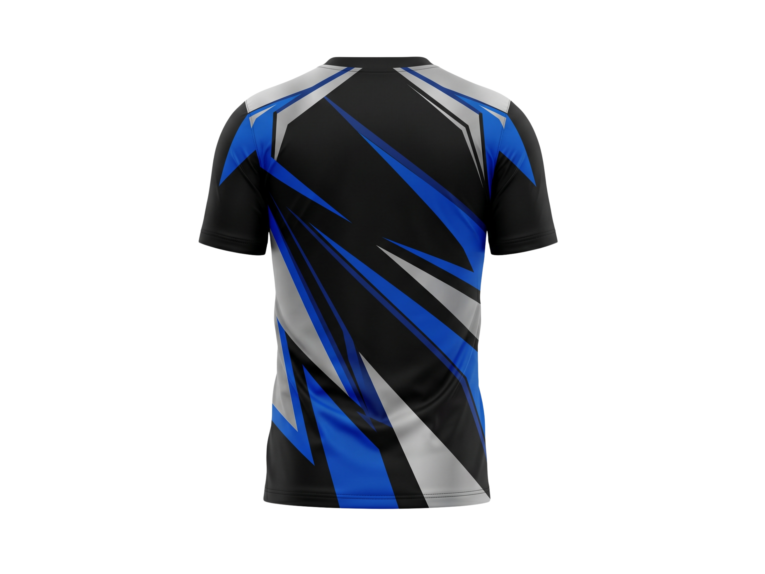 Custom Combat Gym Training Shirt – Black Blue Fight Team Shirt for Wholesale Buyers