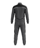 Custom Combat Fight Team Tracksuit – Charcoal Grey MMA Boxing Teamwear for Wholesale Buyers