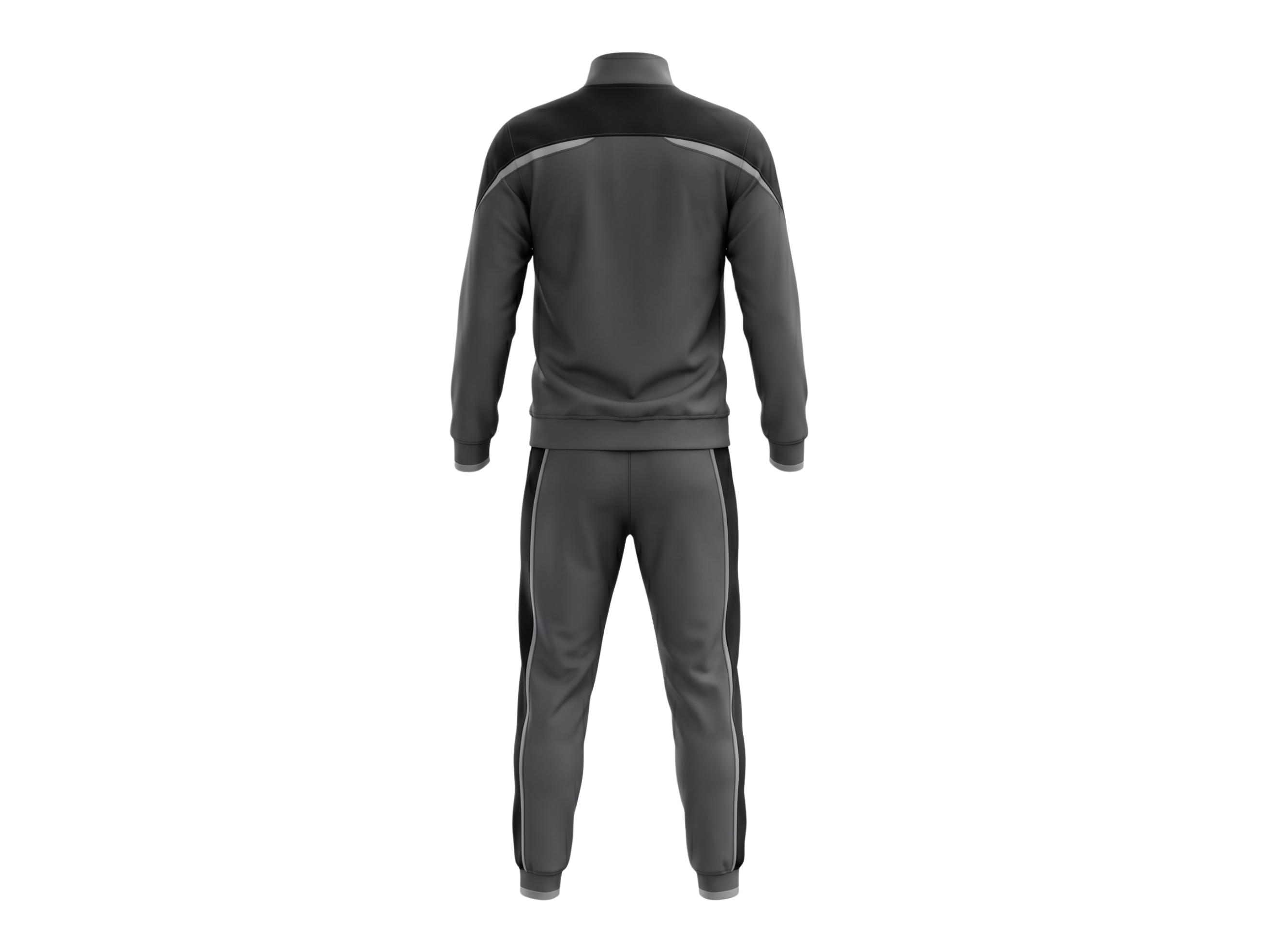 Custom Combat Fight Team Tracksuit – Charcoal Grey MMA Boxing Teamwear for Wholesale Buyers
