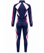 Custom Navy Cheer Warm Up Set – Jacket & Pants for Wholesale Cheer Teams
