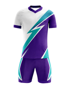 Custom Handball Uniform – Purple & Teal Team Set, Wholesale, Low MOQ, Bulk Sportswear