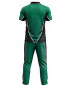 Custom Green Cricket Kit with Trouser – Sublimated Wholesale Team Uniform Set Apparels Bridge