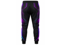 Custom Esports Jogger Pants | Wholesale Gaming Team Joggers | Black Purple Blue | Apparels Bridge
