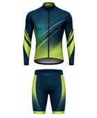 Custom Cycling Uniform – Dark Teal & Lime Team Set, Wholesale, Low MOQ, Bulk Sportswear