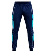 Custom Bowling Shorts – Navy & Light Blue, Wholesale, Low MOQ, Bulk Sportswear