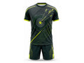 Green& Lime Archery Uniform – Wholesale Team Jersey & Shorts, Low MOQ, Bulk Performance Set