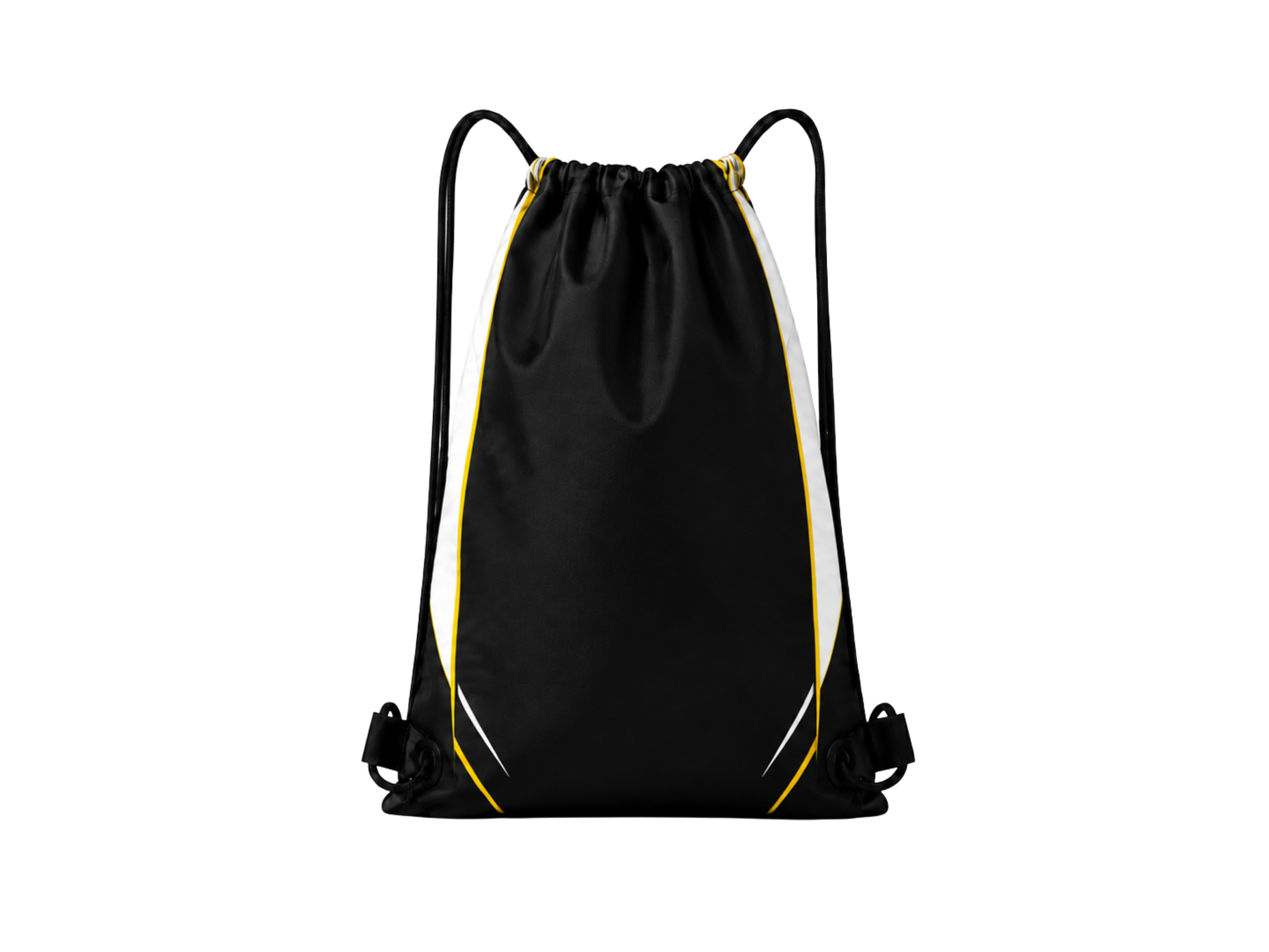 Custom Black Chase Tag Drawstring Bag – Sublimated Team Cinch Backpack | Wholesale