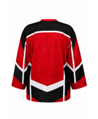 Custom Red Goalie Hockey Jersey – Wholesale Team Jersey for Clubs