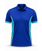 Custom Corporate Golf Polo Shirt | Wholesale Company Golf Uniform | Royal Blue Teal | Apparels Bridge