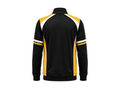 Custom Bowling Warm-Up Jacket – Black Yellow White Sublimated Team Outerwear